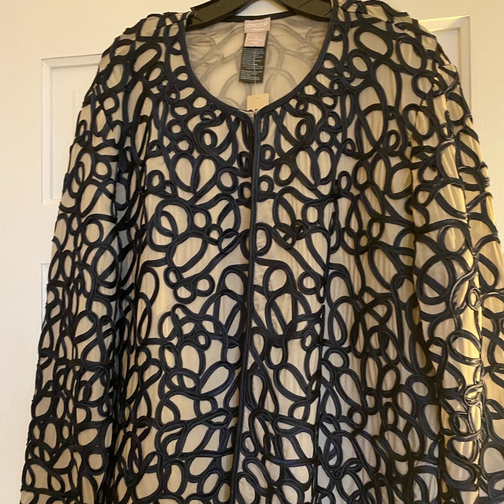 NWT Chico's Traveler's Jacket Size 3